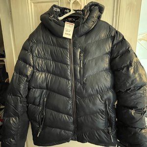 Navy Men's Tommy Hilfiger Puffer, M
